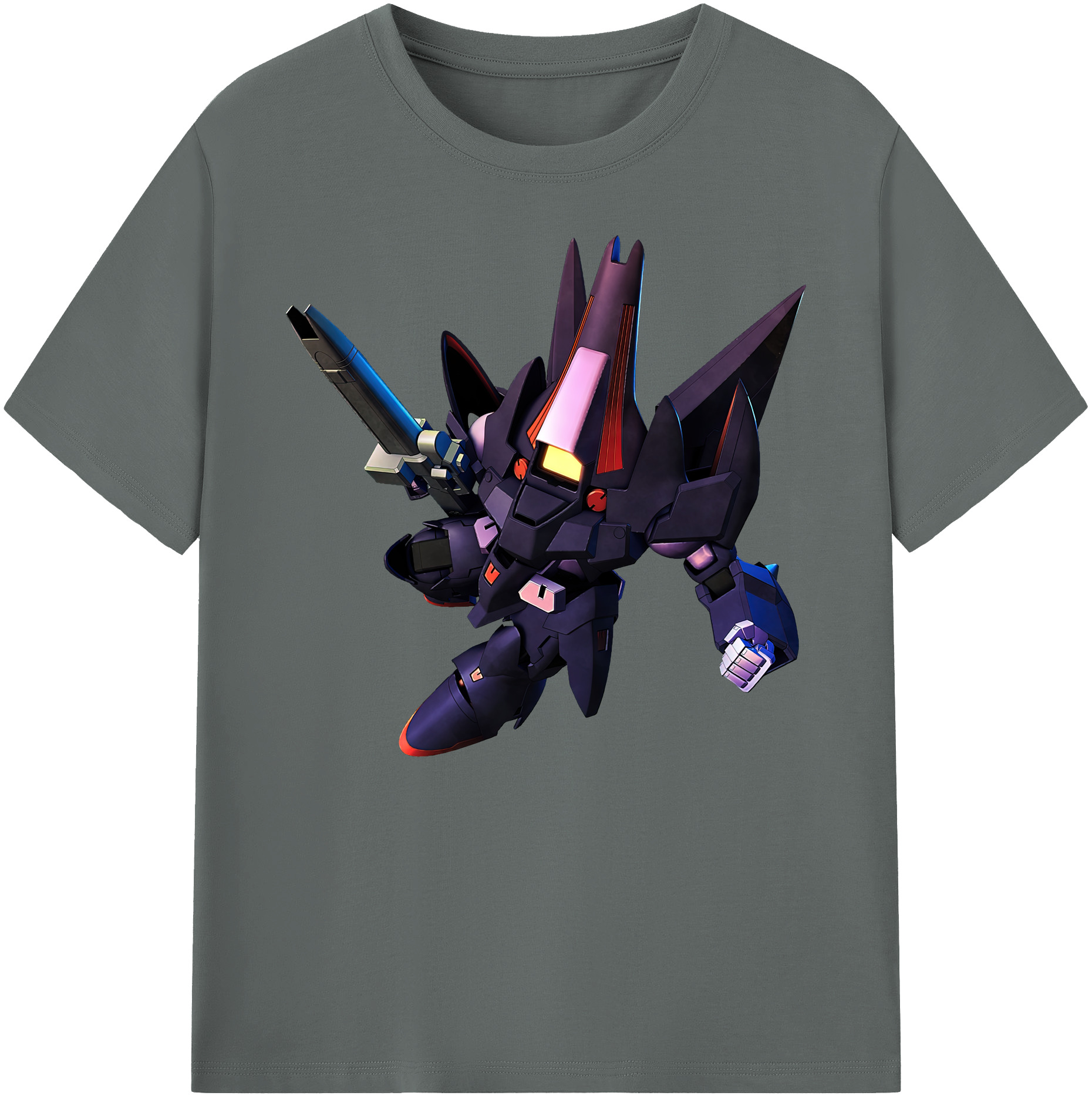 （画像用） 機動戦士ガンダム Mobile Suit Gundam 綿100％ メンズ半袖Tシャツ｜肌触りやわらか＆通気性